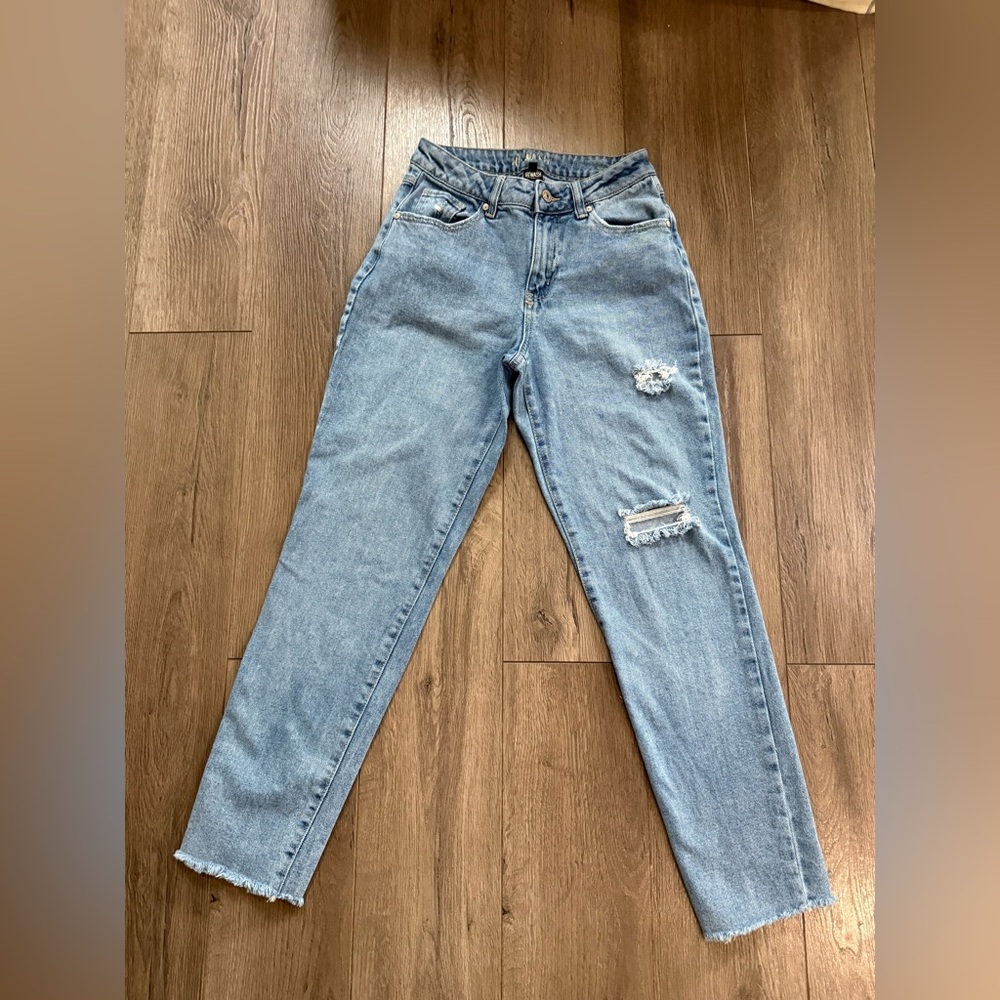 Rewash High Rise Mom Jeans